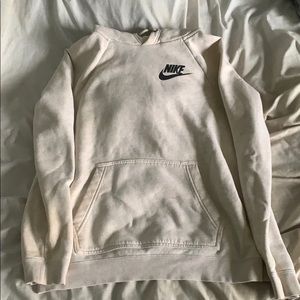 Nike sweatshirt.